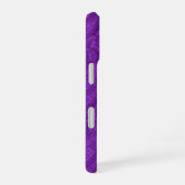 Coque iPhone 16 Purple Paisley (Côté droit)