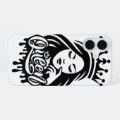Coque iPhone 16 Queen Design – Elegant Royal Crown (Verso Horizontal)