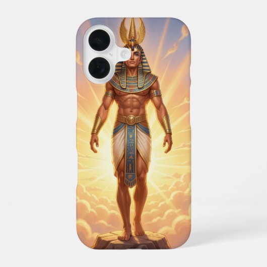 Coque iPhone 16 Ra – Ägyptischer Sonnengott´4 (Verso)