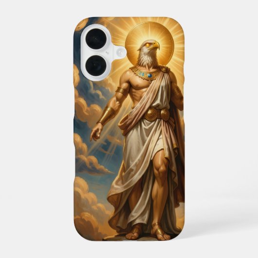 Coque iPhone 16 Ra – Egyptian Sun God (Verso)