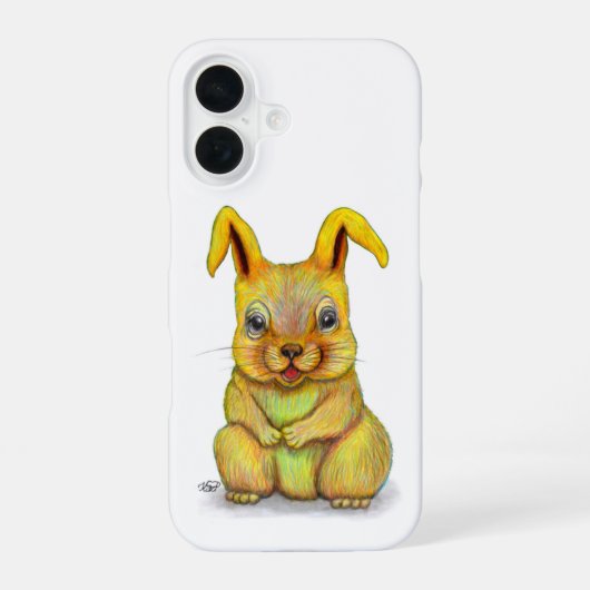 Coque iPhone 16 Rabbit d'eau (Verso)