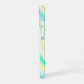 Coque iPhone 16 Rainbow Hologram Girly Luxe élégant chic tendance (Côté gauche)