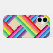 Coque iPhone 16 Rainbow Twist (Verso Horizontal)