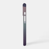 Coque iPhone 16 Rayons cosmiques vintage doux (Côté gauche)