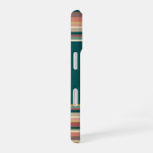 Coque iPhone 16 Rayure Rétro Centre Gras (Côté droit)