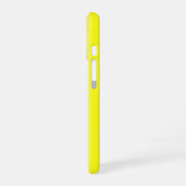Coque iPhone 16 Rayures Jaune Rose Arc-en-ciel (Côté gauche)