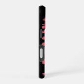 Coque iPhone 16 Rebellious Rock Star: Female Guitarist in Leather (Côté droit)