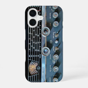 Coque iPhone 16 Récepteur Radio à Ondes Courtes Vintage
