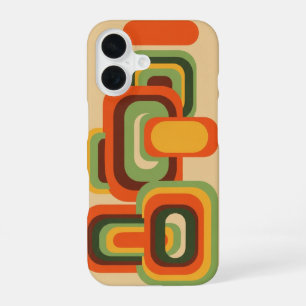 Coque iPhone 16 Rectangles arrondis vintage