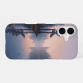 Coque iPhone 16 Reflet de l'aube (Verso Horizontal)