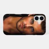 Coque iPhone 16 Regard d'acier (Brent) (Verso Horizontal)