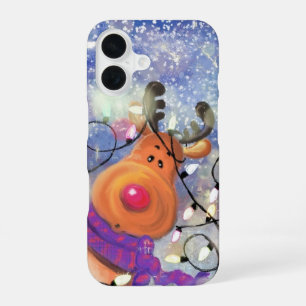 Coque iPhone 16 Reindeer Noël iPhone ou Coques Samsung
