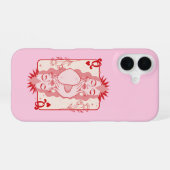 Coque iPhone 16 Reine des Coeurs (Verso Horizontal)