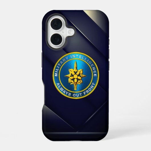 Coque iPhone 16 Renseignement Militaire (Verso)