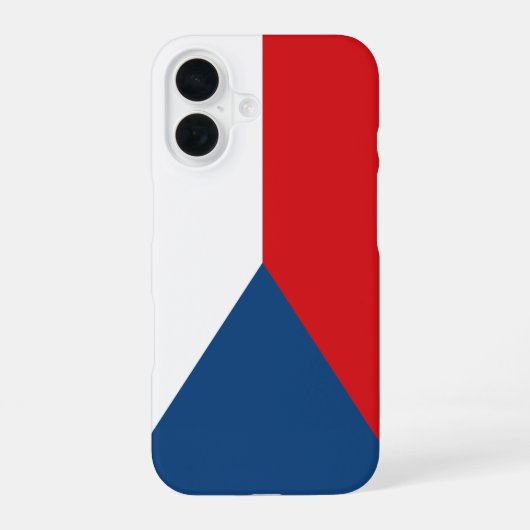 Coque iPhone 16 République tchèque (Verso)