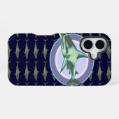 Coque iPhone 16 requins cool 3g (Verso Horizontal)