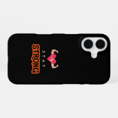 Coque iPhone 16 Restez Fort (Verso Horizontal)