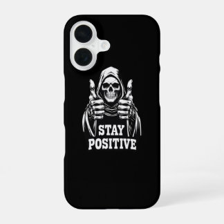 Coque iPhone 16 Restez Positif