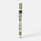 Coque iPhone 16 Résumé #2 : Flou vert olive (Côté droit)