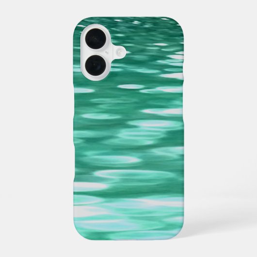 Coque iPhone 16 Résumé #3 : Étui iPhone Case-Mate effet vert scint (Verso)