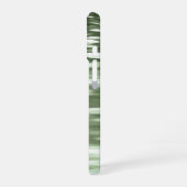 Coque iPhone 16 Résumé #3 : Flou vert olive Case-Mate (Côté gauche)