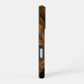 Coque iPhone 16 Résumé Or En Fusion (Côté droit)