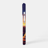 Coque iPhone 16 Retro Canyon Layers (Côté gauche)