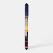 Coque iPhone 16 Retro Canyon Layers (Côté droit)