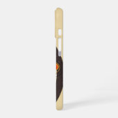 Coque iPhone 16 Retro Citrus Orbit (Côté gauche)