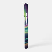 Coque iPhone 16 Rétro Collines Aurora (Côté gauche)
