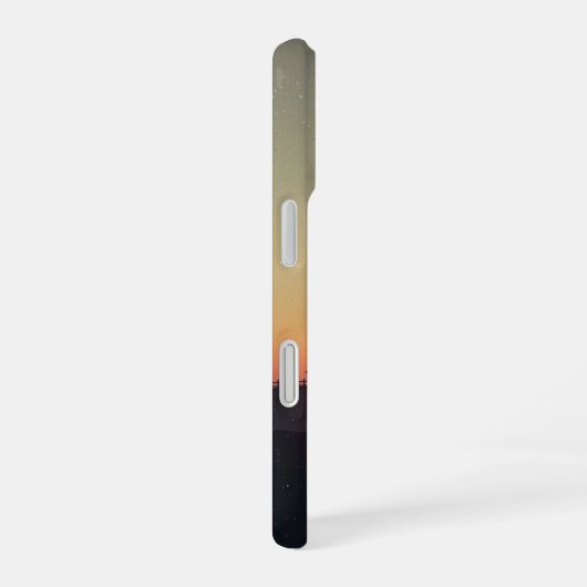 Coque iPhone 16 Retro Farmstead Silhouette (Côté droit)