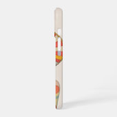 Coque iPhone 16 Retro Fashion Glamor Model with Monogram (Côté gauche)