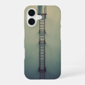 Coque iPhone 16 Retro Fire Escape Ladder (Verso)