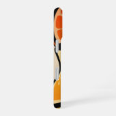 Coque iPhone 16 Retro Fruit Waves (Côté droit)