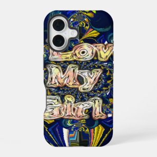 Coque iPhone 16 Retro Hakuna matata Infini J'aime ma fille.jpg