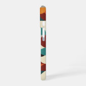 Coque iPhone 16 Retro Intertwined Shapes (Côté gauche)