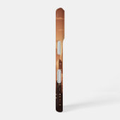 Coque iPhone 16 Retro Minimalist Geometric Skyline (Côté droit)