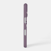 Coque iPhone 16 Retro Minimalist Lavender Stems (Côté droit)