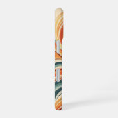 Coque iPhone 16 Retro Ocean Currents (Côté droit)