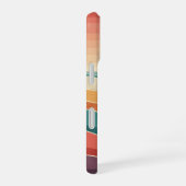 Coque iPhone 16 Retro Ocean Layers (Côté droit)