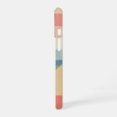 Coque iPhone 16 Retro Pastel Planet on Blocks (Côté gauche)