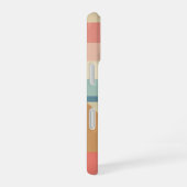 Coque iPhone 16 Retro Pastel Planet on Blocks (Côté droit)