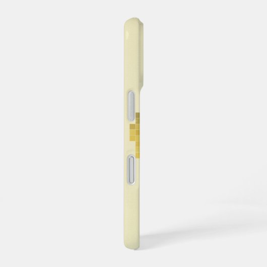 Coque iPhone 16 Retro Pixelated Circle (Côté droit)