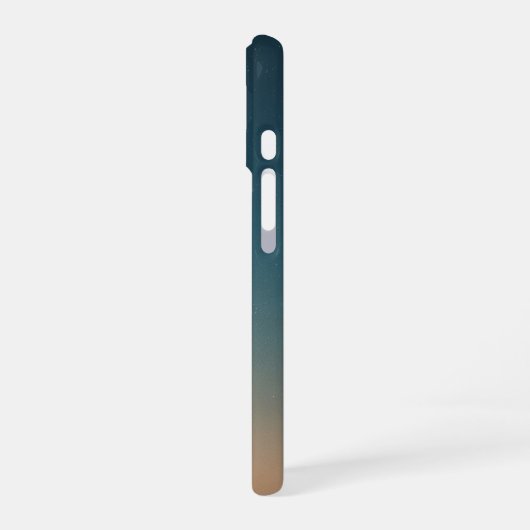 Coque iPhone 16 Retro Planet Top View with Reflection (Côté gauche)