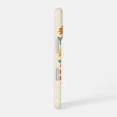 Coque iPhone 16 Retro Rounded Petal Daisy Art (Côté droit)