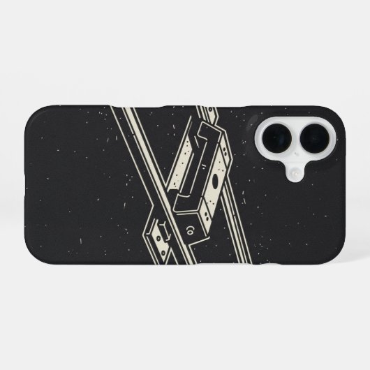 Coque iPhone 16 Retro Street Rail Segment (Verso Horizontal)