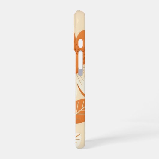 Coque iPhone 16 Retro Stylized Daisy Arrangement (Côté gauche)