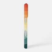 Coque iPhone 16 Retro Stylized Dolphin (Côté droit)