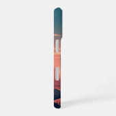 Coque iPhone 16 Retro Sunset Cacti (Côté droit)