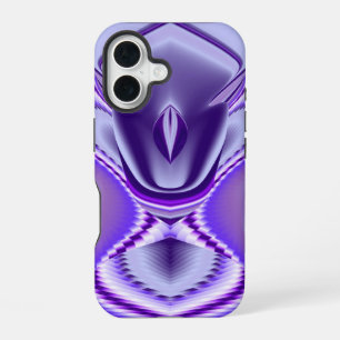 Coque iPhone 16 Rêves d'arc-en-ciel de fleurs violettes